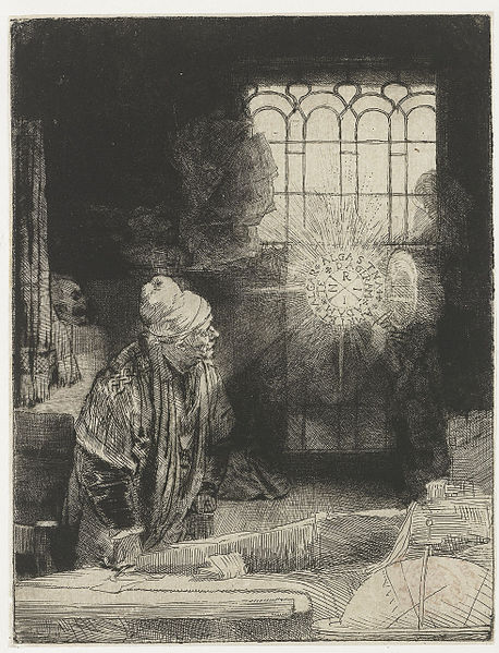 The Mysterious Light of Rembrandt’s Faust