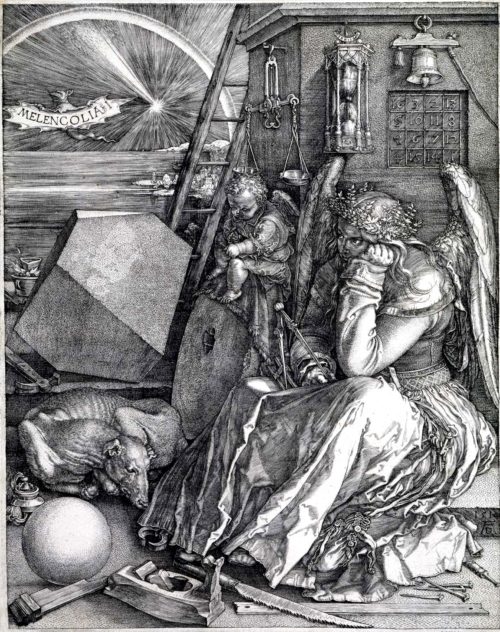 The Magic Square and Ladder in Melencolia l by Albrecht Durer