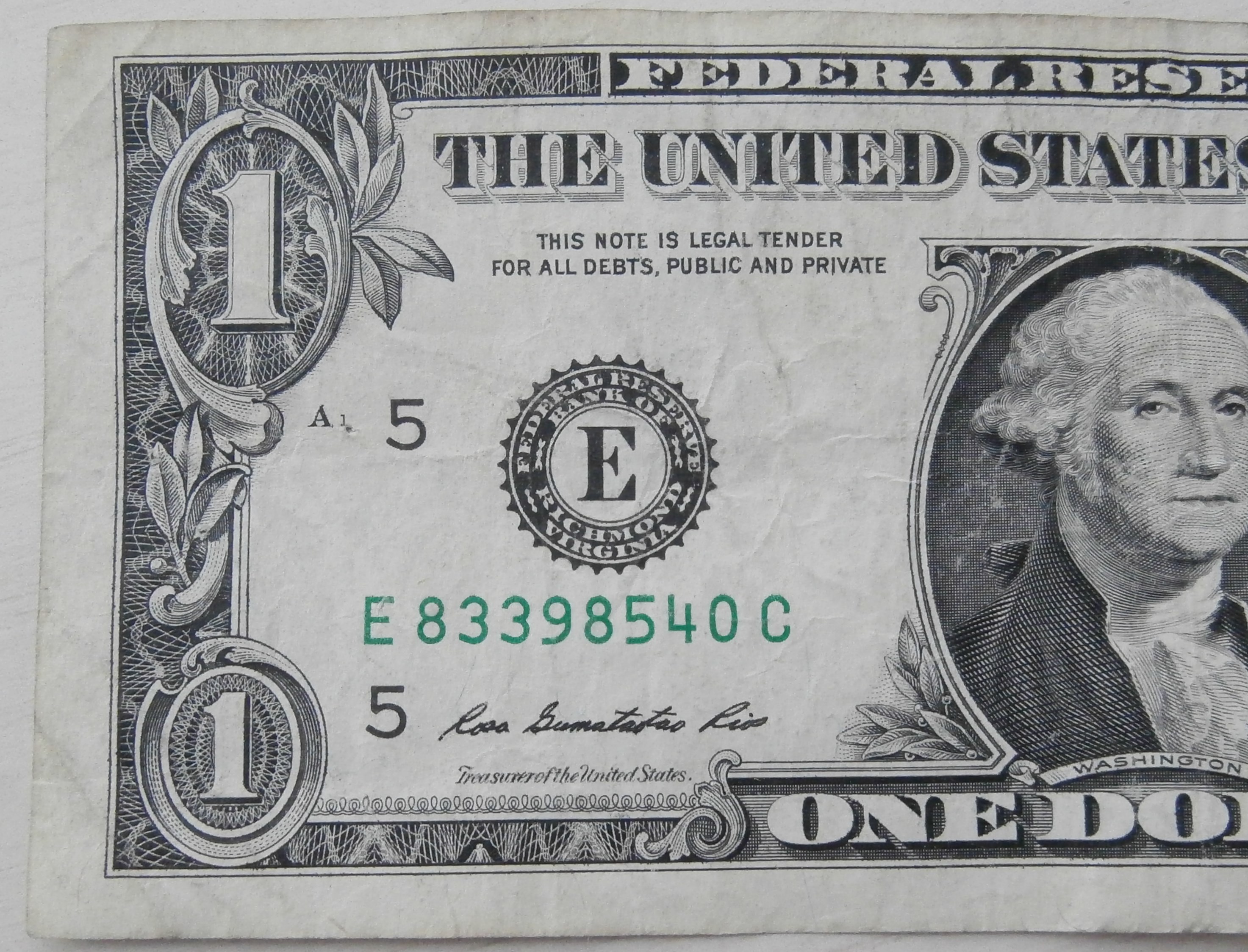 2013 $20 dollar bill serial number lookup value