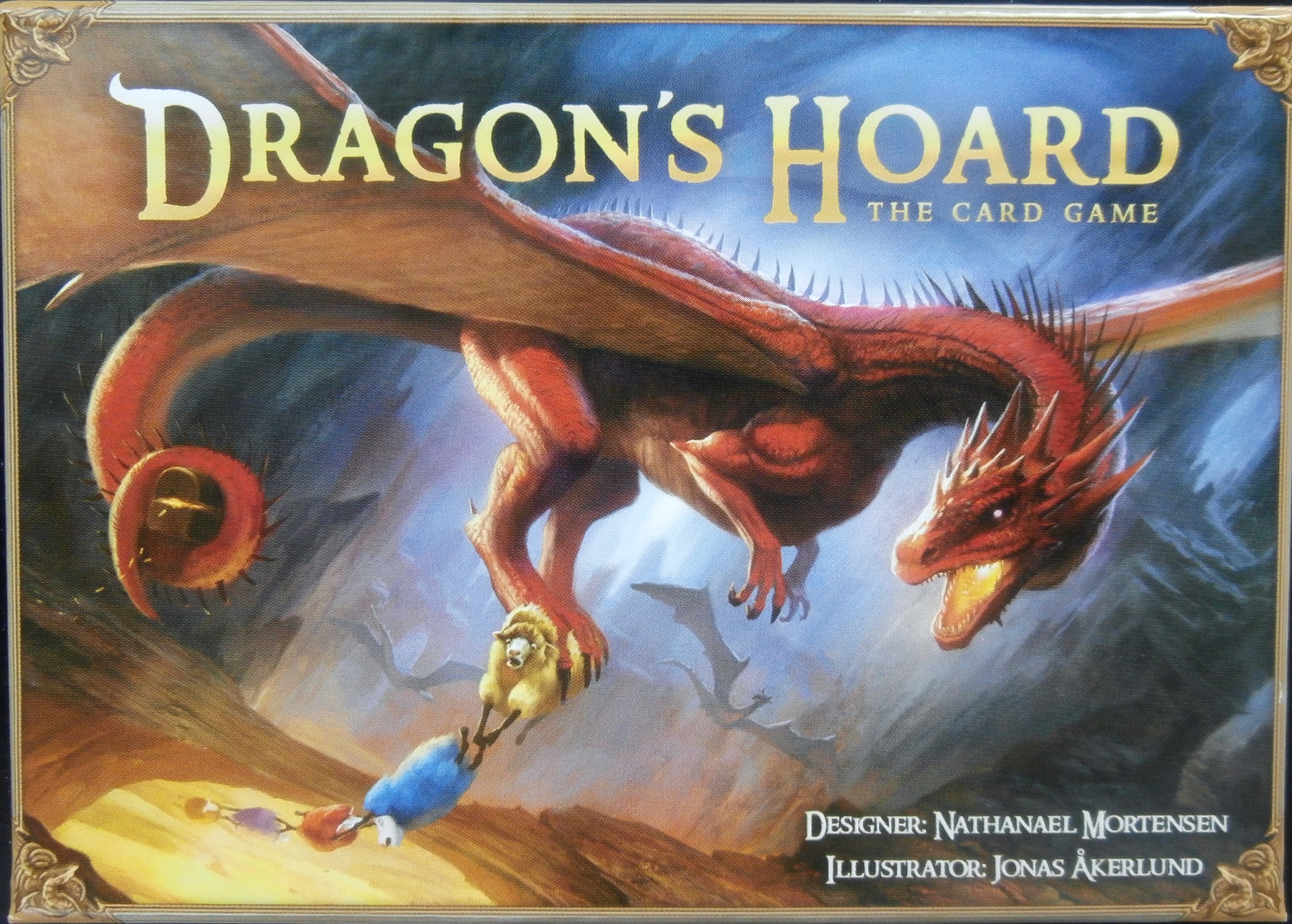 board game dragon knights escape treasure cards