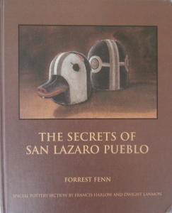 Signed book by Forrest: Secrets of San Lazaro Pueblo
