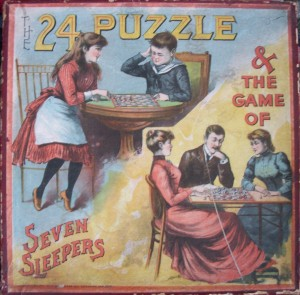 The 24 Puzzle and Game of Seven Sleepers
