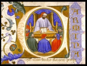 Boethius Teaching Students