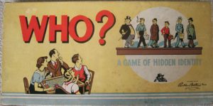 parker brothers old board game who?