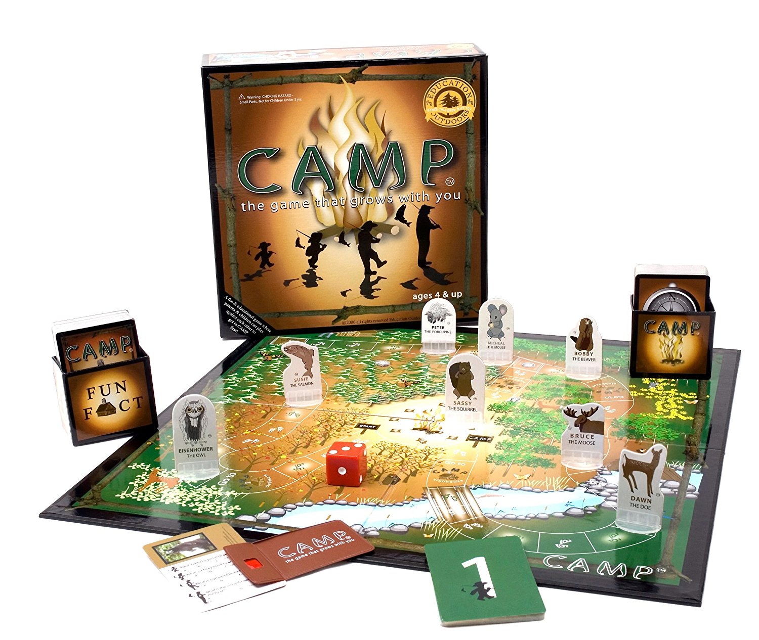 Board Game of Camp: Fun for Family Game Night