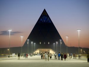astana pyramid of peace treasure hunt