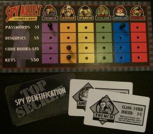 game night ideas from MW spy alley board game