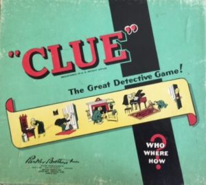 old board game clue 1949