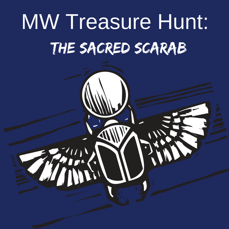 MW Armchair Treasure Hunt: The Sacred Scarab Coming Soon