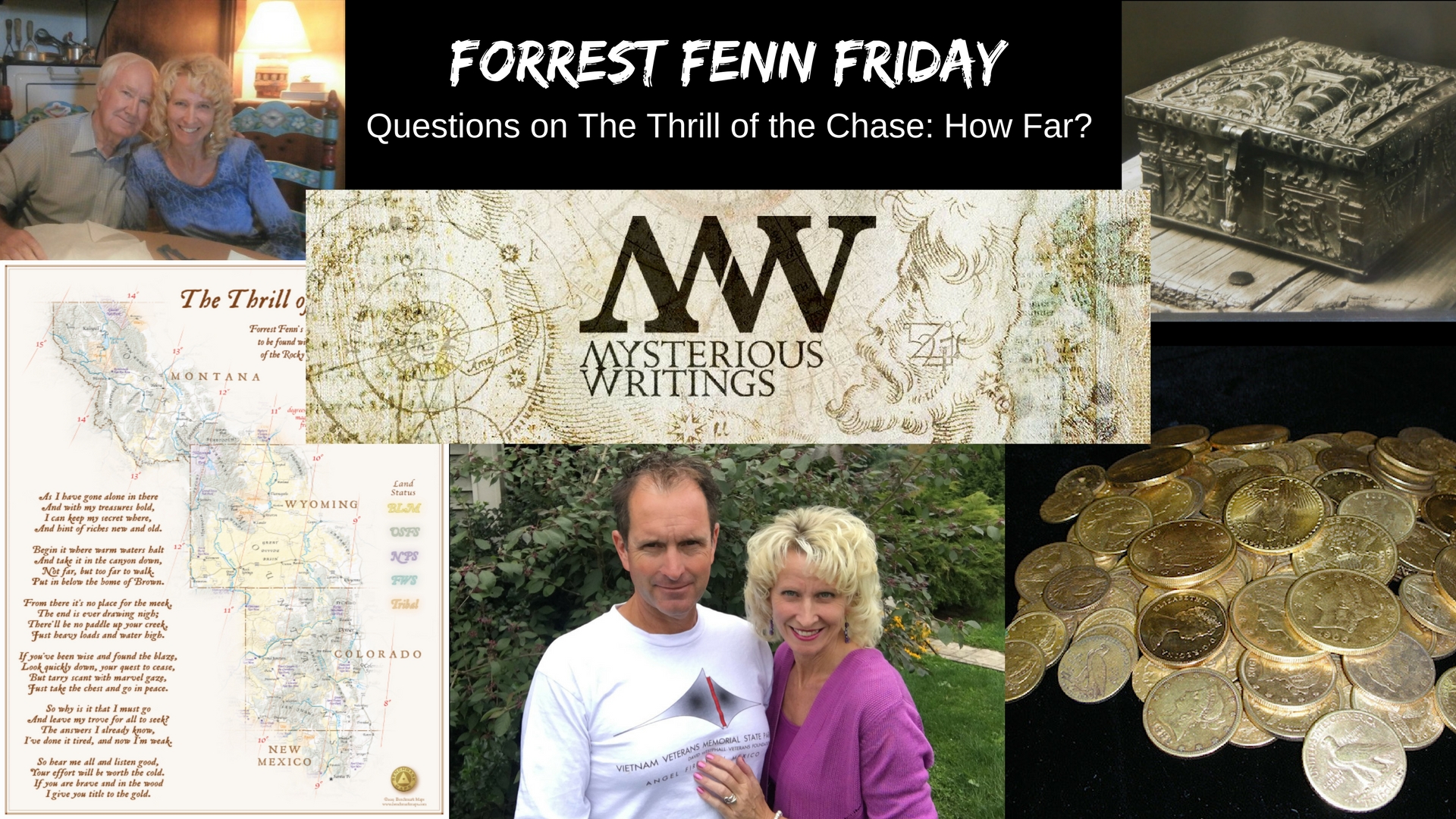 Forrest Fenn Friday: Questions on The Thrill of the Chase Treasure Hunt:  How Far?