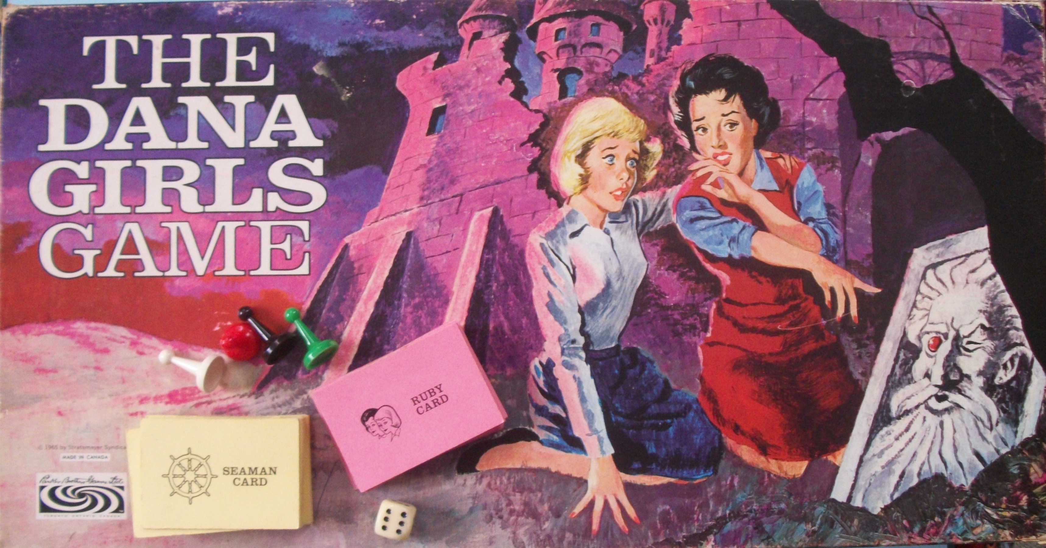 Collectible and Vintage Board Game: Parker Brothers The Dana Girls