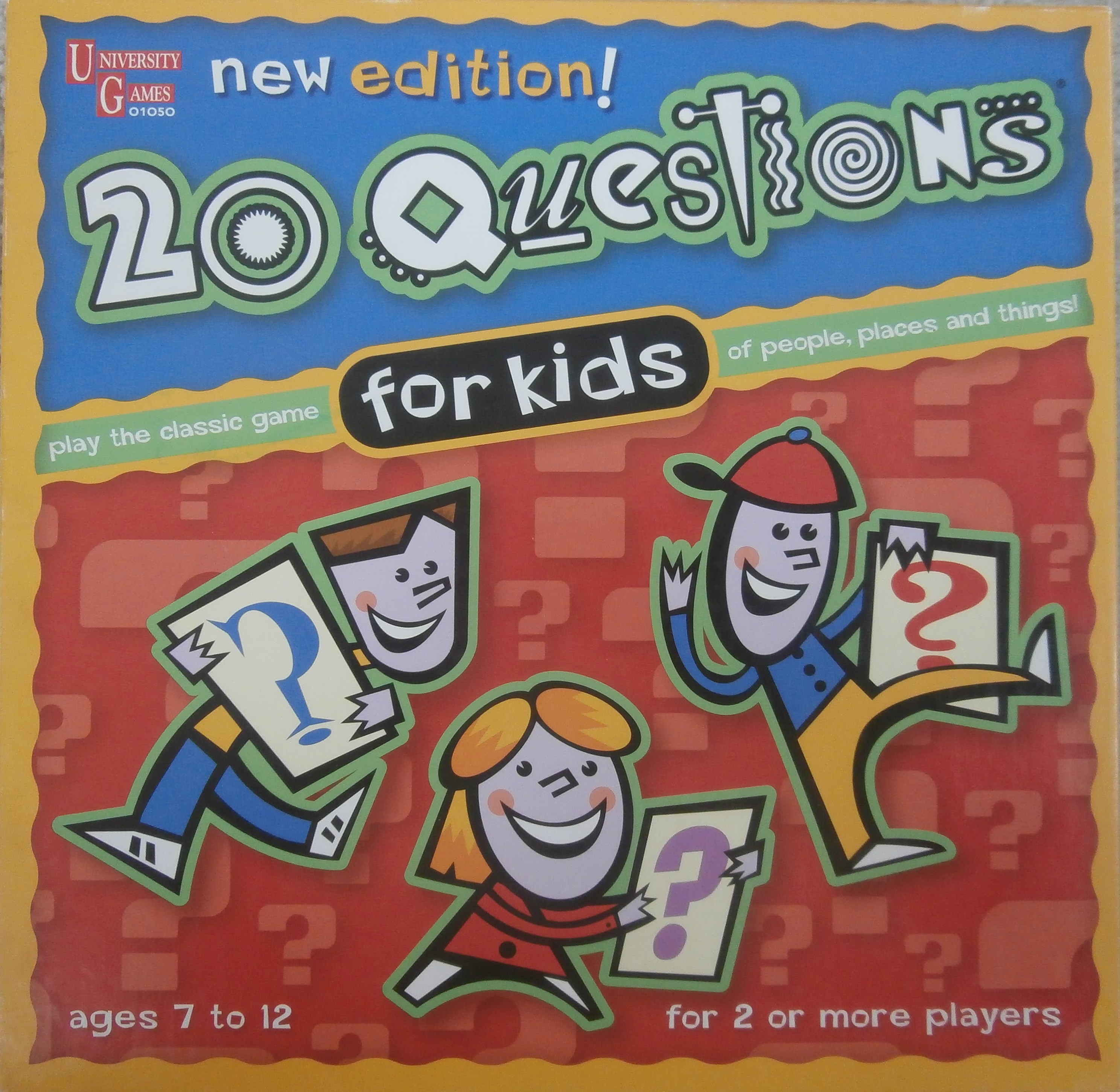 The Family Game of 20 Questions for Kids - Mysterious Writings