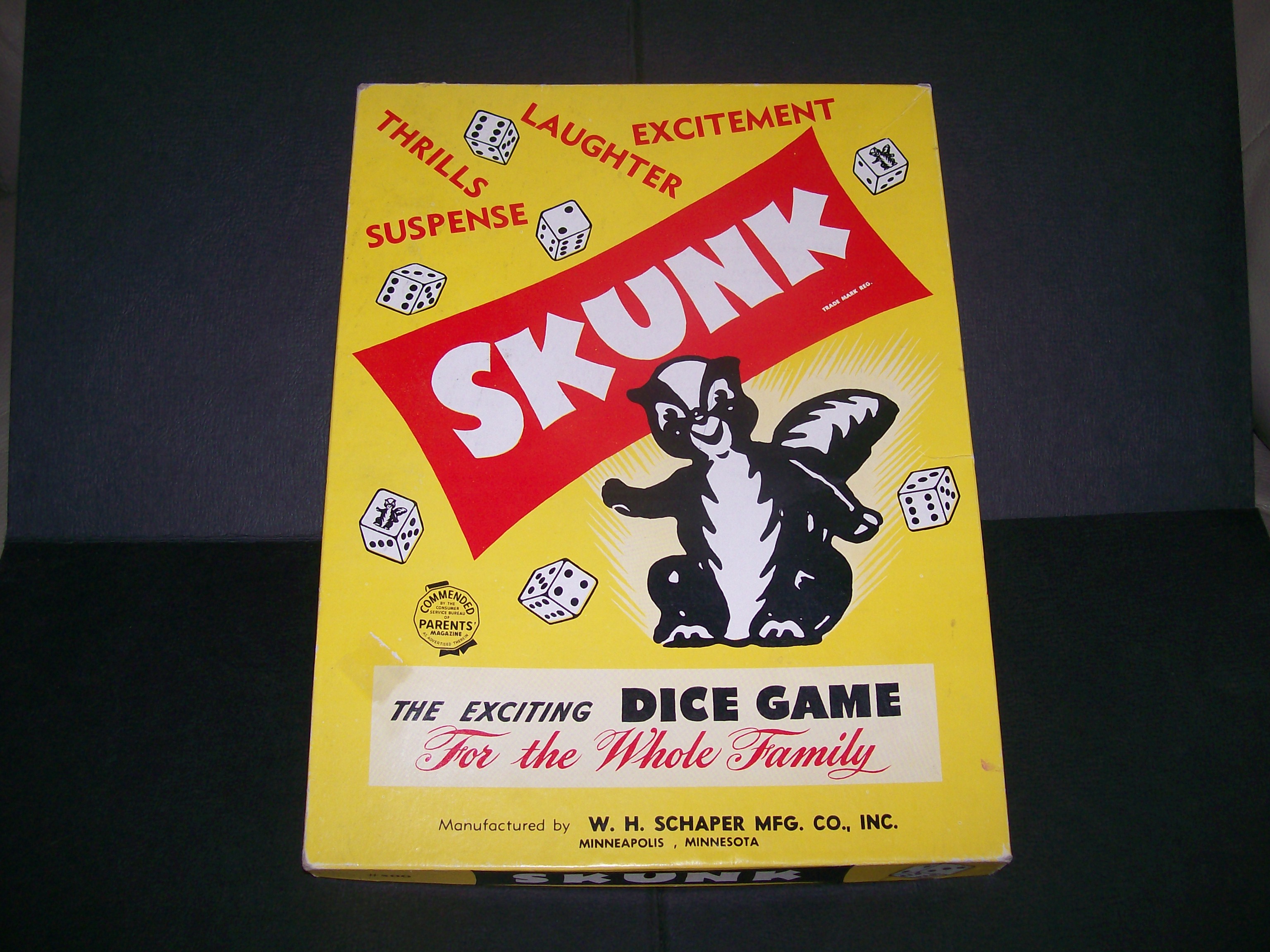MW Game Night Ideas: Skunk Dice Game