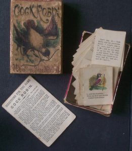 mcloughlin brothers 1860's card game cock robin