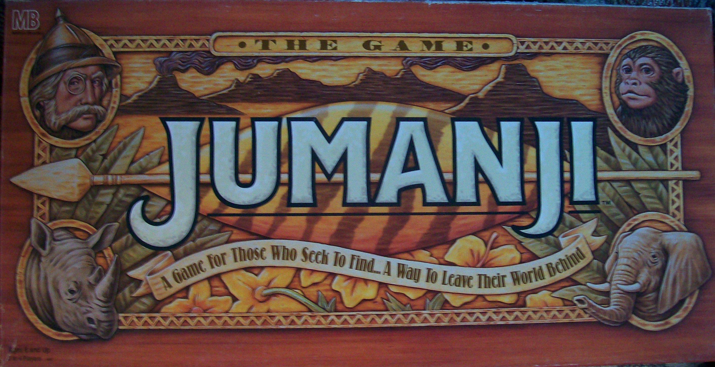 MW Game Night Idea: The Jumanji Board Game by Milton Bradley