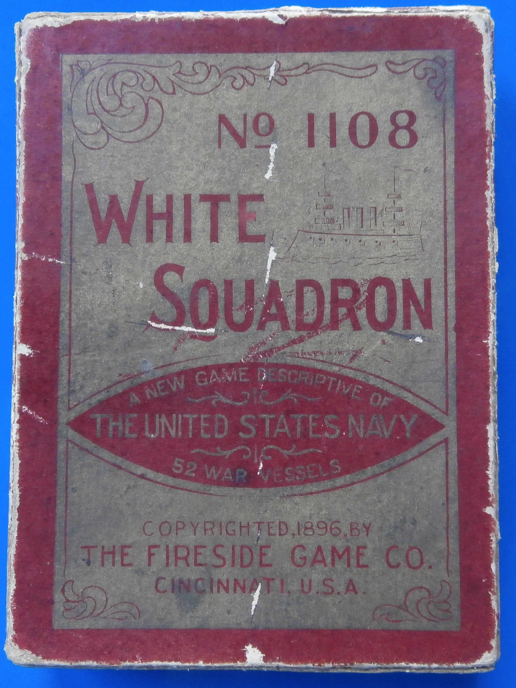 The Old 1896 Card Game: White Squadron by Fireside Game Company