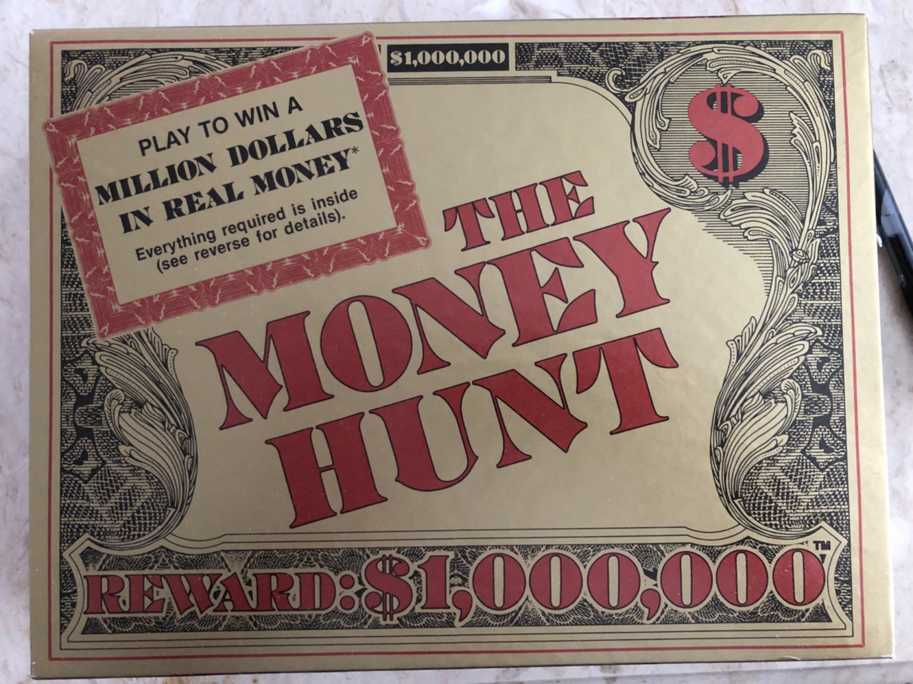 Unsolved Armchair Treasure Hunt: The Money Hunt