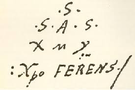 Unsolved Code: Signature of Christopher Columbus