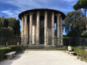 Temple of Hercules Victor rome italy