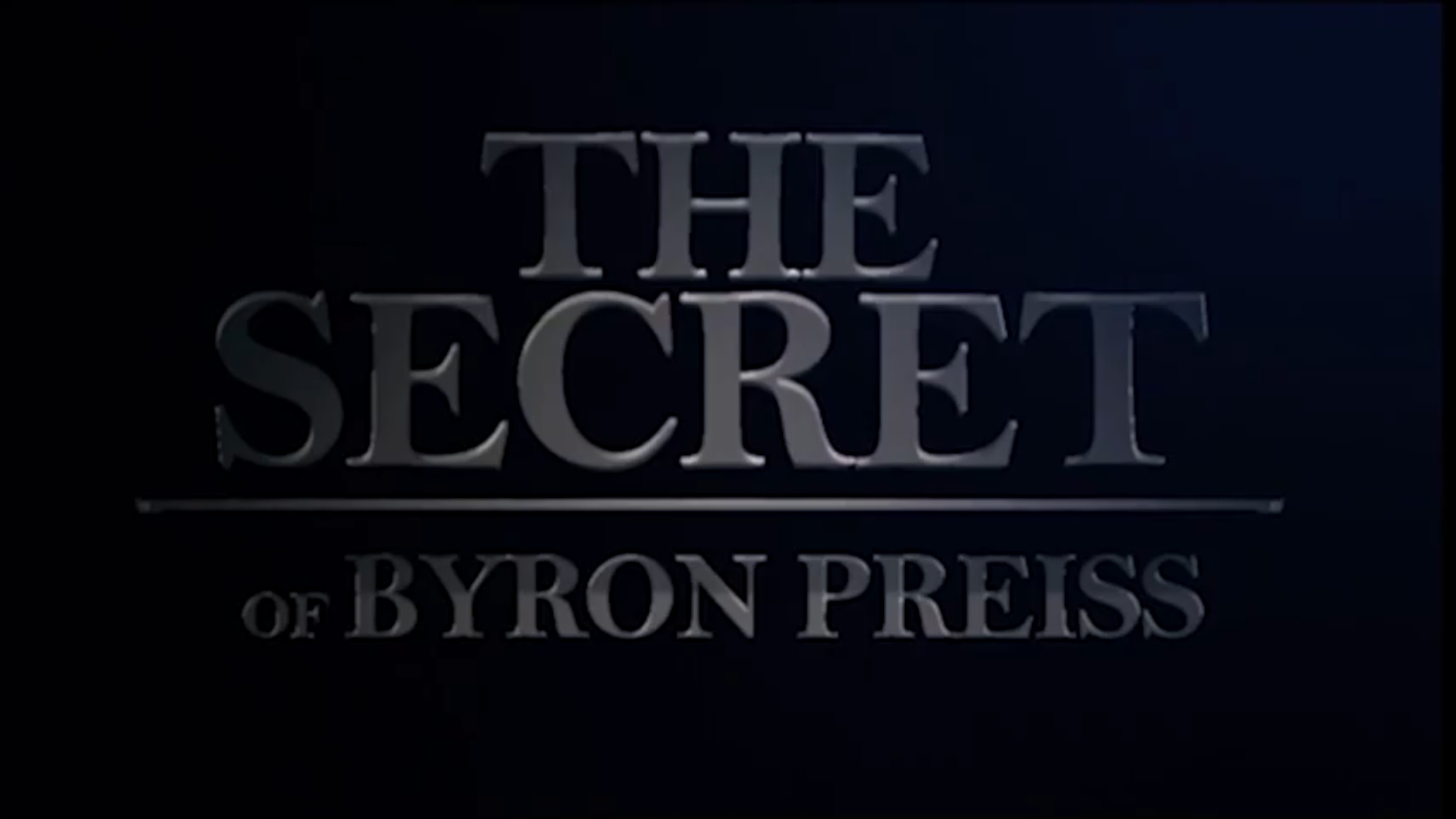 Review on the Upcoming Documentary: The Secret by Byron Preiss
