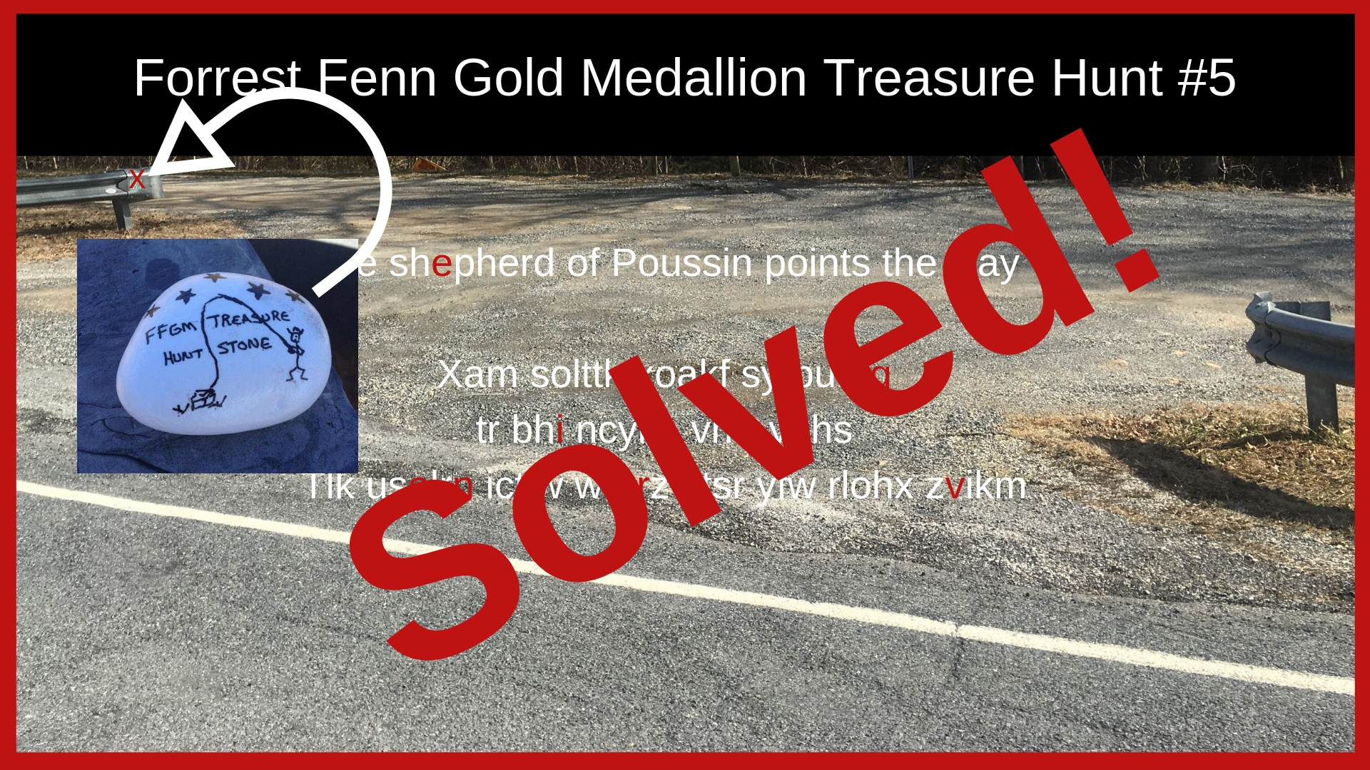Found Treasure: FFGM Treasure Hunt #5 Solution and Winner’s Story: Congrats Andy and Leigh L.!
