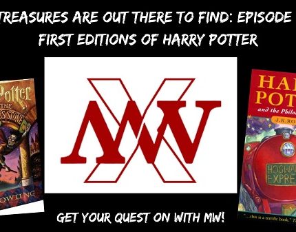 Treasures Are Out There For You To Find Series: Episode 1: First Editions of Harry Potter by JK Rowling