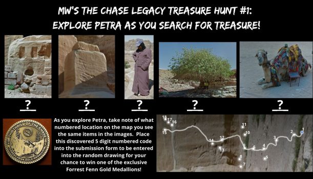 MW / The Chase Legacy Forrest Fenn Gold Medallion Treasure Hunt #1