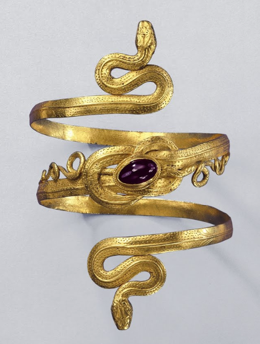 Sapphire & Diamond Serpent Bracelet – Stoned Fine Jewelry