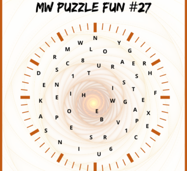 Codes, Ciphers, and Puzzle Series: MW Puzzle Fun #27 and Answer to PF#26