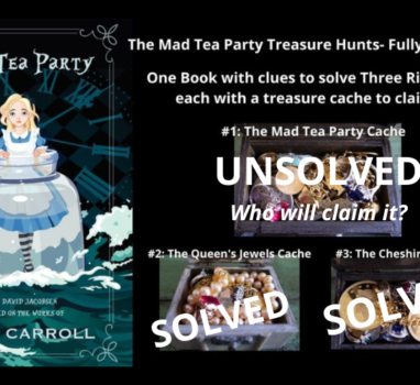 The Queen’s Riddle and The Cat’s Riddle Solutions of The Wonderland Treasure Hunts