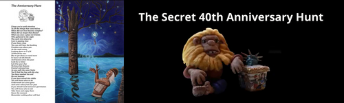 the secret 40th anniversary treasure hunt