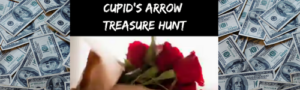 Cupid's arrow armchair treasure hunt