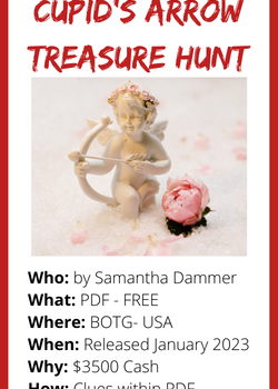Cupid’s Arrow Treasure Hunt by Samantha Dammer