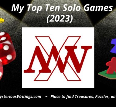 Top Ten Solo Board Games (2023)