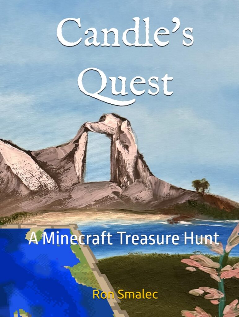 Candle's Quest treasure hunt book