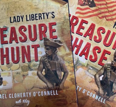 Lady Liberty’s Treasure Hunt (and Riley’s Treasure Chase): Six Questions with Michael O’Connell