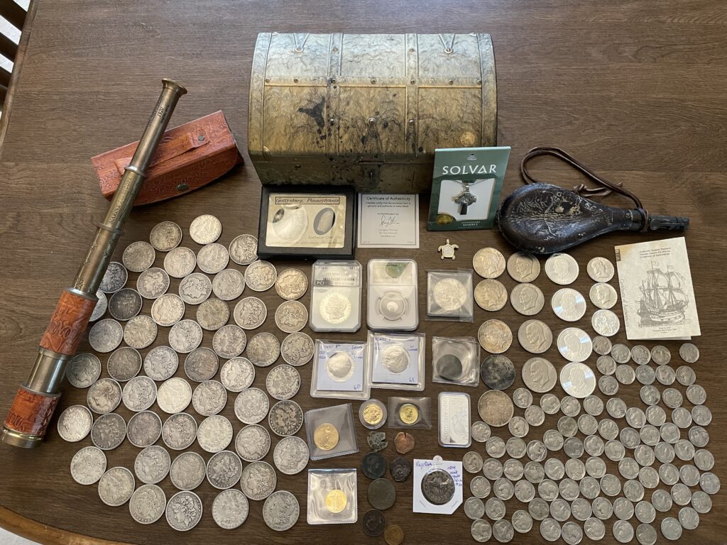Lady Liberty found treasure cache Vermont