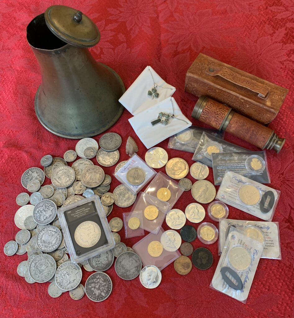 Lady Liberty's treasure cache