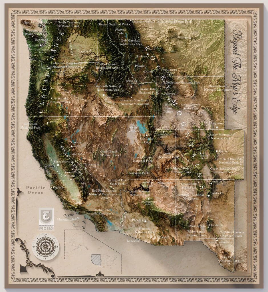 Lukeville on Justin Posey Treasure Map