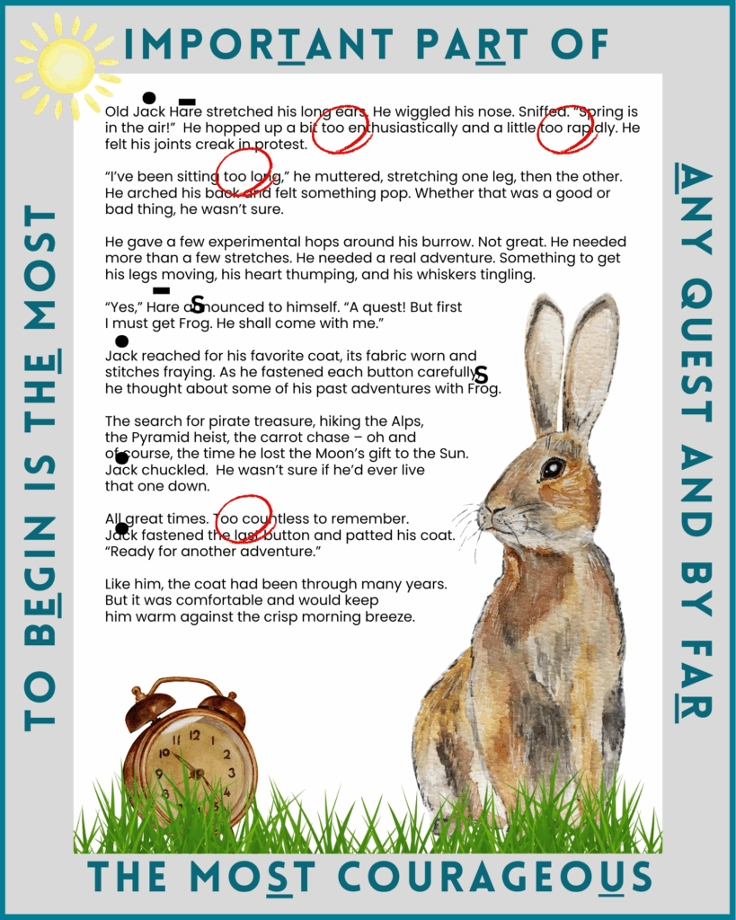 Main Hunt Solution - Old Jack Hare & Frog