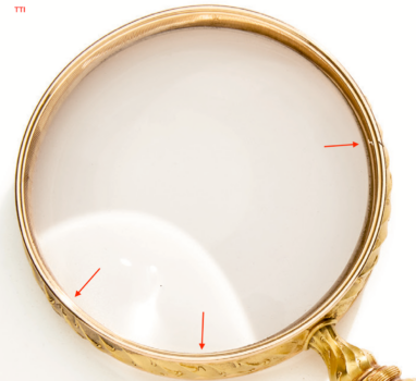 There’s Treasure Inside Magnifying Glass – What are the Tiny Marks?