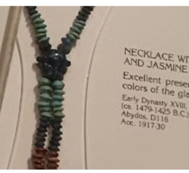 Ancient Egyptian Necklace in There’s Treasure Inside