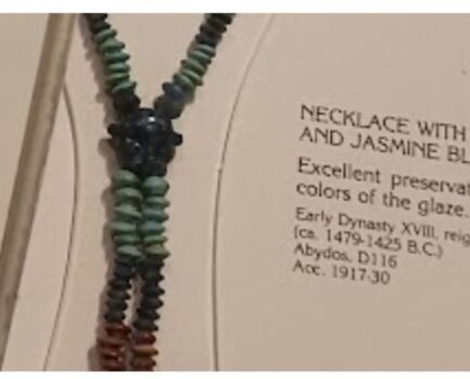 Ancient Egyptian Necklace in There’s Treasure Inside