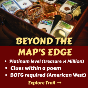 Beyond the Map's Edge Clues Justin Posey treasure